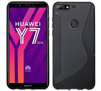cofi1453 S-Case FR Huawei Y7 2018 Toutes Les Couleurs - Noir