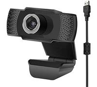 cofi1453® Webcam HD 1080P Caméra FaceTime Microphone Webcam Haute définition Microphone Compatible avec Ordinateur Portable et Ordinateur