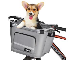 COFIT Panier à Vélo Pliable, Panier Polyvalent de Poignée de Bicyclette pour Animaux de Compagnie