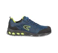 Cofra 73082-003 REUSED S1 P SRC Chaussures de sécurité Bleu/Jaune Fluorescent Taille 43