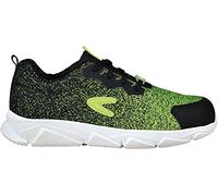 Cofra Chaussures de sécurité ultra légères Skill S3 ESD respectueuses de l'environnement de la nouvelle gamme Lightech, Noir/citron vert, 41 EU