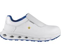 COFRA Hygiene ESD S3S FO SR Taille 39 Mocassins de sécurité en Microfibre Blanche Hydrofuge avec Embout renforcé et Semelle intermédiaire - Semelle à Faible résistance électrique