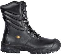 COFRA New Ural UK S3 CI SC FO SR Taille 48 Chaussures de Haute sécurité en Cuir Noir Hydrofuge avec Doublure intérieure en Fourrure Isolante Thermique