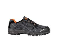 Cofra TN000-000.W44 CYCLETTE BLACK S1 P SRC Chaussures de sécurité Gris/Noir/Orange Fluorescent Taille 44
