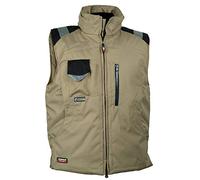 Cofra V013-0-00.Z56 Polar Gilet, Beige/Noir, Taille 56