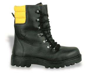 Cofra Woodsman 25580-000 Botte de sécurité, Noir / Jaune, Taille 46