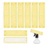 Cofvetia 6 Pcs Chiffons de Nettoyage en Microfibre pour Karcher Bonnette, Serpillère Universelle pour Sol en Microfibres Haute Qualité, Accessoire d'Origine pour Nettoyeur Vapeur Kärcher