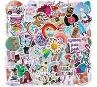 Cofvetia Stickers Autocollants, 120 Pièces Stickers Aesthetic pour Bouteille D'eau, Skateboard, Valise, Guitare, Ordinateur Portable, Skateboard, Scrapbooking pour Enfants et Adultes (Voyager)