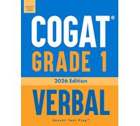 COGAT Grade 1 Verbal: 3 Practice Tests - Level 7