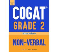 COGAT Grade 2 Non-Verbal: Three Practice Tests - Level 8