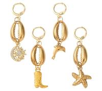 COGCHARGER Breloques Bikini pour la Fabrication de Bijoux - Breloques pour Porte-clés, Plage, Océan, Maillot de Bain, Pendentif pour Boucle d'Oreille, Collier, Sac à Main, Petit, Pas de pierre