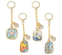 COGCHARGER Charms Bikini pour la Fabrication de Bijoux - Charms pour Porte-clés de Plage, Océan, Costume de Bain, Pendentif pour Boucle d'Oreille, Collier, Sac à Main, Petit, Acier inoxydable Émail