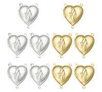 COGCHARGER Pendentif chapelet médaillon pour bracelets, Klein, Laiton, Pas de pierre précieuse