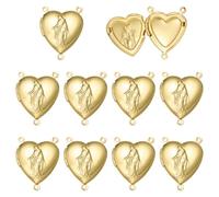 COGCHARGER Pendentif chapelet médaillon pour bracelets, Klein, Laiton, Pas de pierre précieuse