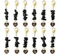 COGCHARGER Porte-clés Pendentif pour sacs à main Fabrication de bijoux Pendentif en émail avec fermoir mousqueton doré pour la décoration Collier Boucles d'oreilles Accessoires de bricolage