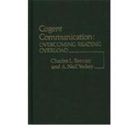 Cogent Communication, Contributions in Librarianship and Information Science Charles L. Bernier, Edward B. Yost (Auteur)