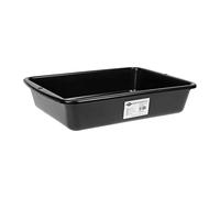 COGEX 48120 Auge de Maçon 10L en Plastique - Bac de Malaxage Chantier - Résistante et Légère - Pour Mortier Enduit Plâtre Bricolage