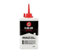 COGEX - Huile 3 en 1 en burette - 100ml - Huile tout usage - Lubrifie, nettoie et empêche la rouille - Pratique et facile à utiliser - Contenance: 100ml