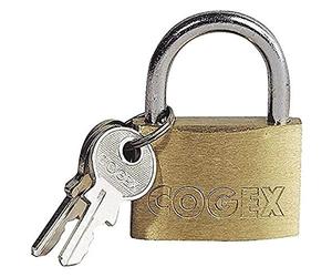 COGEX 80307 Cadenas Laiton, Doré, 35 mm