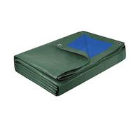 Cogex 82723 Bâche Lourde 200 g/m² 6 x 10 m - Protection Intempéries Imperméable avec Œillets Renforcés - Toile Armée pour Toiture, Remorque, Bois et Matériel