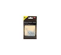 COGEX 85215 Boulon avec Ecrou, Gris, 4 x 30 mm, Set de 15 Pièces