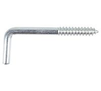 COGEX 85255 Gond à vis zing, Gris, 3,5 x 40 mm, Set de 6 Pièces