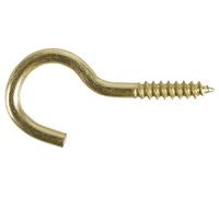 COGEX 85264 Crochet laiton, Doré, 3,0 x 39 mm, Set de 10 Pièces