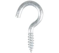 COGEX Crochet a vis acier zingue - 2,5x25 mm - 20 pcs