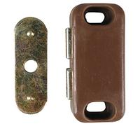 COGEX 85314 Loqueteau magnétique, Marron, Set de 2 Pièces