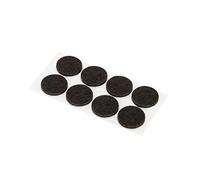 COGEX 85636 Patin adhesif rond 24 mm 8 pcs, Marron