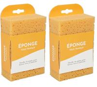 COGEX - Éponge, éponge Gros travaux - Éponge Mur -pour Tous travaux - Dimensions: 10 x 15 x 5mm - pour décoller du Papier Peint, lessiver Les Murs et Les plafonds - pour Tous Types de Nettoyage