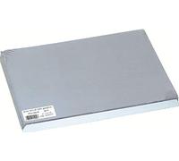 Pro Nappe Set de table jetable 304013I 30x40cm papier gaufré satiné gris 500 sets Fabriqué en France