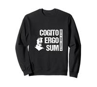 Cogito Ergo Sum Descartes Philosophie Cadeau Shirt Citation Français Sweatshirt