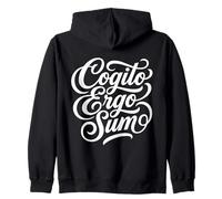 Cogito Ergo Sum Étudiant en philosophie Latine Sweat à Capuche