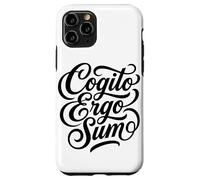 Cogito Ergo Sum Latin Philosophe Thinker Citation Coque pour iPhone 11 Pro