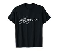 Cogito Ergo Sum Rene Descartes Philosophie de cadeau de calligraphie T-Shirt