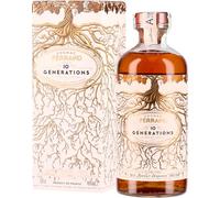 COGNAC FERRAND - 10 Générations - Cognac - 46% Alcool - Origine : France/Poitou-Charentes - Notes de fruits confits & noix - 50 cl