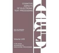 Cognitive Aspects Of Electronic Text Processing