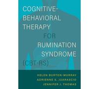 Cognitive-behavioral Therapy for Rumination Syndrome Cbt-rs