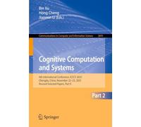 Cognitive Computation and Systems: 4th International Conference, ICCCS 2025, Chengdu, China, November 22-23, 2025, Revised Selected Papers, Part II