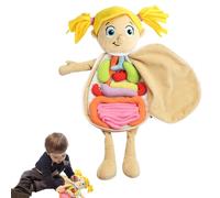 Cognitive Interactive D' - Jouet Scientifique Biologique pour L'éducation Précoce, Modèle D'anatomie en Tissu Doux avec Pièces Détachables | Ressource d'apprentissage Physiologiq