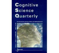 Cognitive science quarterly vol.1 issues 1 to 4/2000-2001 - Collectif - Lavoisier Industrie - broché - Livre