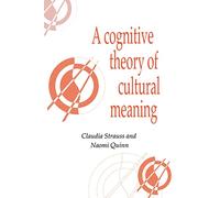 Cognitive Theory Cultural Meaning