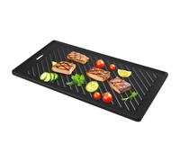 COGRICHBF Plaque réversible de 45 x 24 cm pour tous les modèles RÖSLE VIDERO G2, G3, G4 et G6 (à partir de l'année de modèle 2021), plaque de barbecue universelle en fonte, accessoire de rechange, 1