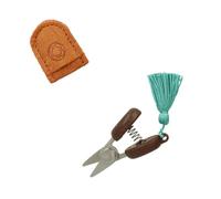 Cohana Mini ciseaux Seki 1 unité Acier et cuir Accessoire de couture