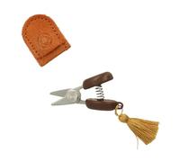 Cohana Mini Ciseaux Seki 1 unité Acier et Cuir Outil de couture et broderie