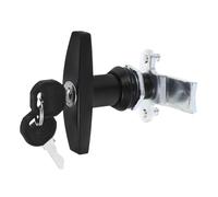 COHEALI 1 Verrou de Porte de Placard à Poignée en T avec Clés, en Alliage de Zinc, pour Rangement de Camping-car, Coffre Métallique Et Tiroir de Garage.