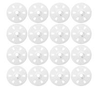 COHEALI 100 Pièces Lot de Rondelles Plates Galvanisées Fer pour Fixation Plaques Plâtre Isolantes Résistantes et Faciles à Installer pour Supports Muraux et Panneaux Isolants