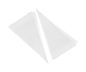 COHEALI 100 Pièces Poche à Douille Maçonnerie Légère en Ldpe Blanc Forte Résistance pour Joints de Carrelage et Travaux de Chantier