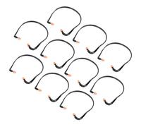 COHEALI 10pcs Bouchons D'oreilles Antibruit à Arceau en Silicone Souple, Flexibles et Légers, Protection Auditive pour Dormir et Voyages en Train